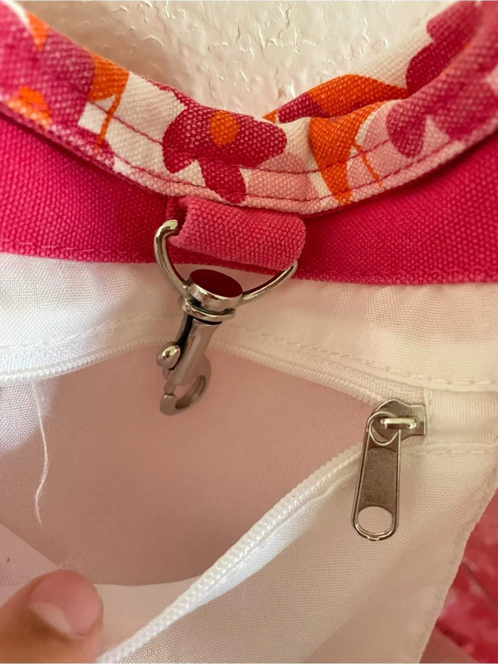 🌸 Lancôme Retro 70s Floral Travel Beach Tote Bag 19.5